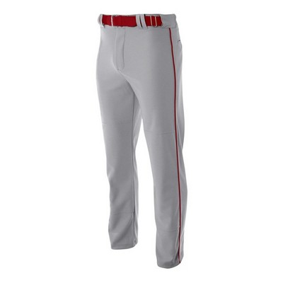 A4 Men's Pro Style Open Bottom Baggy Cut Baseball Pant