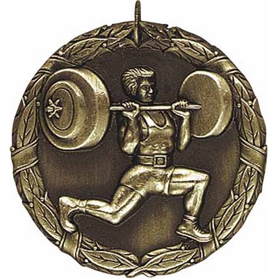 Medal, "Weightlifting" - 2"