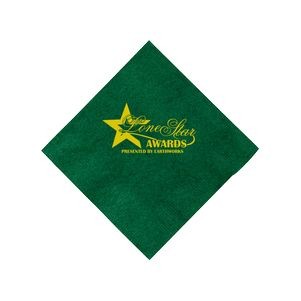 Beverage Napkin - Dark Green - Tradition