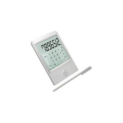 Touch Screen Travel Alarm Clock & Calculator