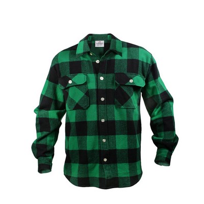 Extra Heavyweight Flannel Shirt (2XL, 3XL, 4XL)