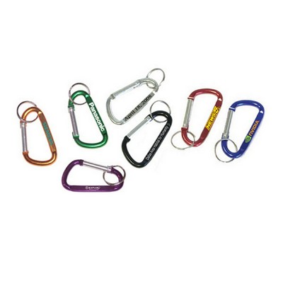 Carabiner with Split Key Ring (5 Cm)