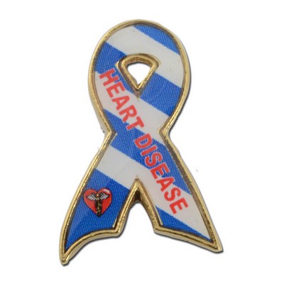 Heart Disease Awareness Lapel Pin