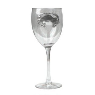 Crab Wine Glass (2 Piece Set)