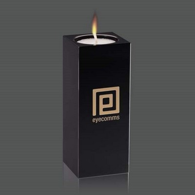 Perth Candleholder - Black 5"