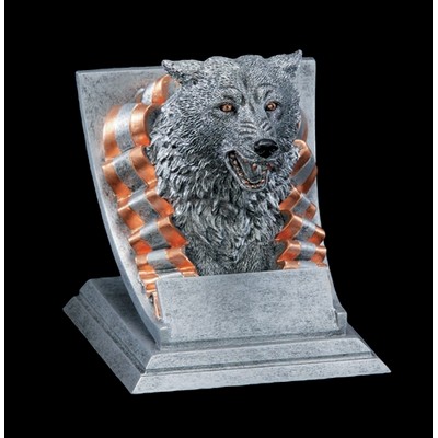 "Spirit Mascot" Wolf Figurine - 4"