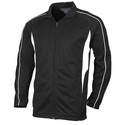 Adult Vigor Brushed Tricot Warm-Up Jacket