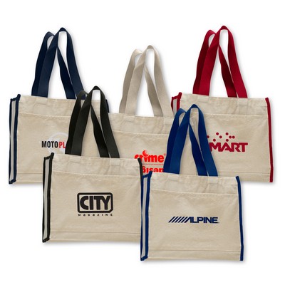 Canvas Gusset Tote Bag