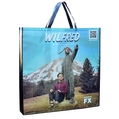 Giant Full-Color Laminated Non-Woven Tradeshow Poster Bag 36"x36"x5"