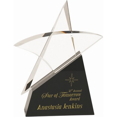 Galaxy Star Optic Crystal Award (9½")