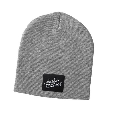 Basic Beanie w/ Woven Patch