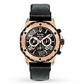 Bulova Men's Chronograph Black Rubber Strap Watch