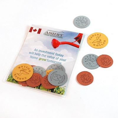 Canadian Seed Paper Coin Pack