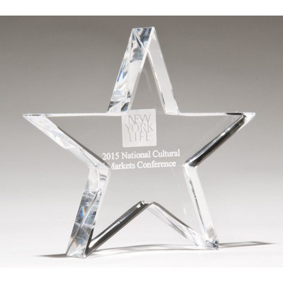 Crystal Star Paperweight