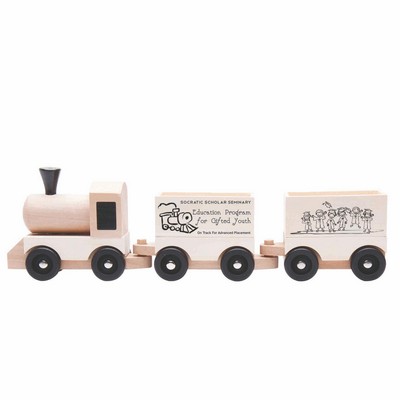 Wooden Train Set