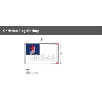 Christian Flags 5x8 foot