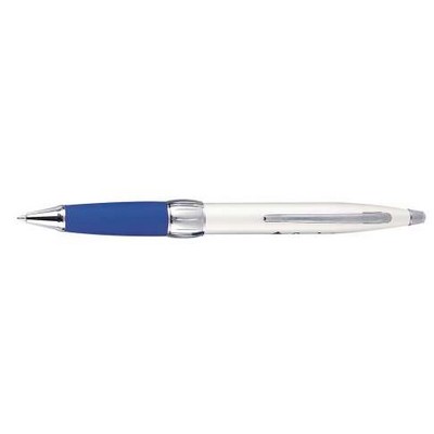 Rubberized Grip Ball Point Pen w/ Black Ink