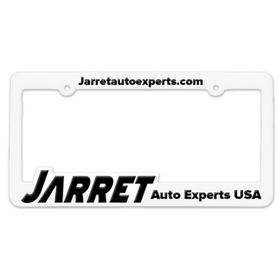 Hi-Impact 3D Maximum License Plate Frame - Abs