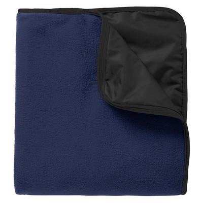 Port Authority® Fleece & Poly Travel Blanket