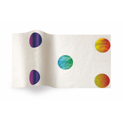 Reflections Rainbow Hot Spots Wrapping Tissue (20"x30")