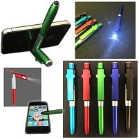 4 in 1 Stylus Pen Flashlight Cell Phone Stand