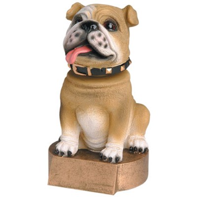 Bulldog Resin Award - 6" Tall