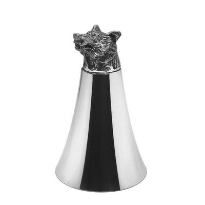 Stirrup Cup with Bear Head, 5oz.