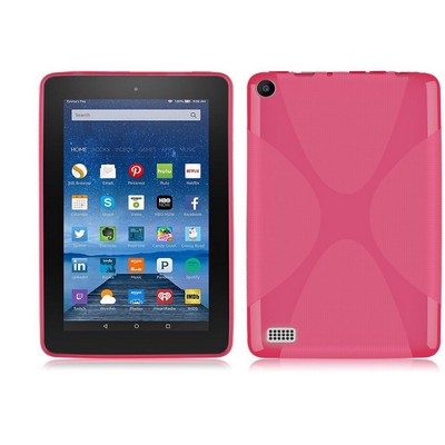 Kidder TPU Case for Kindle Fire 7" (Pink)