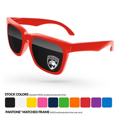 Bold Sunglasses w/ 1 Color Lens Imprint