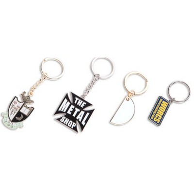 Two Sided Soft Enamel Key Chain