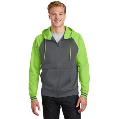 Sport-Tek® Sport-Wick® Varsity Fleece Full-Zip Hooded Jacket