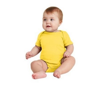 Rabbit Skins™ Infant Short Sleeve Baby Rib Bodysuit