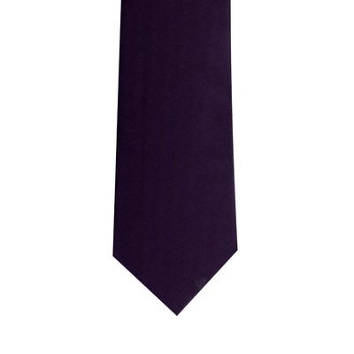 Solid Satin Men's Navy Tie