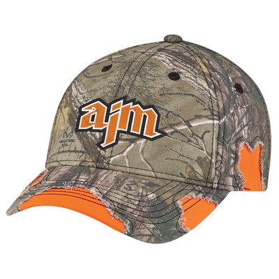 Realtree XTRA® 6 Panel Constructed Contour Cap (Distressed)