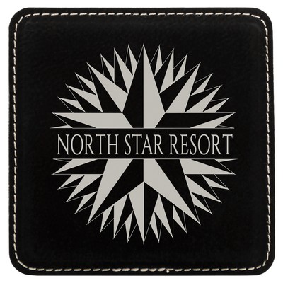 Leatherette Square Coaster