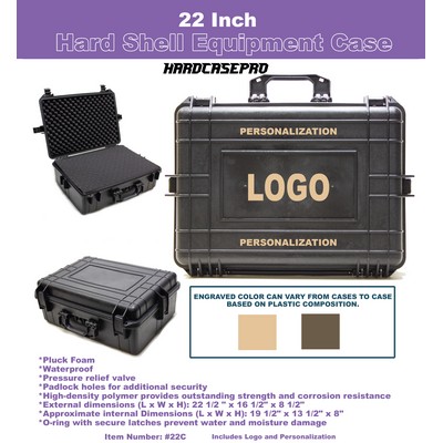 22" Hard Shell Equipment Case