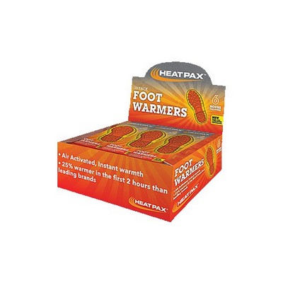 Heat Pax™ Foot Warmers Pack Display (30 Pack)