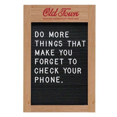 Wall Letter Board - 12"W x 18"H