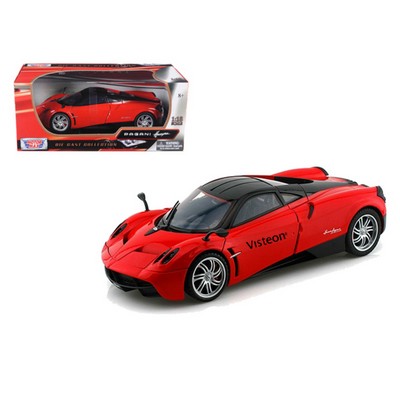 9" Red Pagani Huayra Die Cast Car