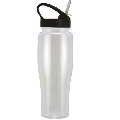 24 Oz. Translucent Contour Bottle w/Sport Sip Lid