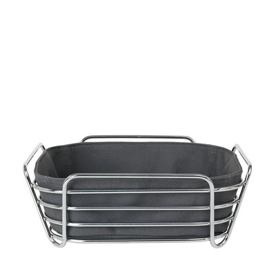 Blomus Delara Magnet Charcoal Large Wire Serving Basket