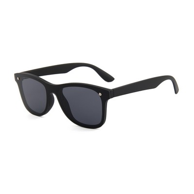 Sunglasses - Smoke Lenses - Black Frames