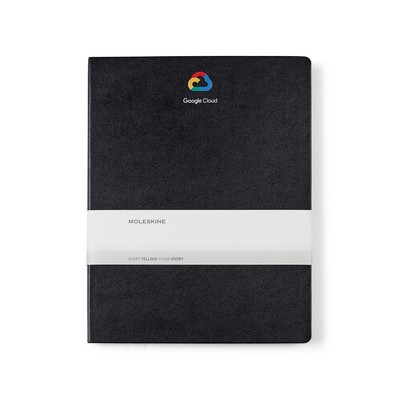 Moleskine® Hard Cover Ruled XX-Large Notebook - Black