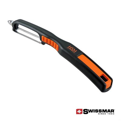 Swissmar® Double Edge Straight Peeler - Orange