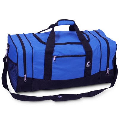 Everest Large Royal Blue/Black Sporty Gear Bag