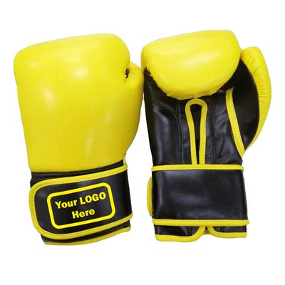 PU Leather Adult Boxing Gloves