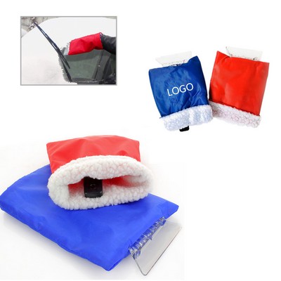 Auto Snow Shovel Ice Scraper Glove