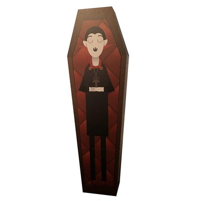 Vampire Coffin Standee Cutout Stand Up| Standee Picture Poster Photo Print Approx 5 Feet Tall