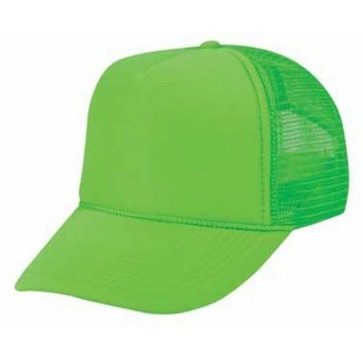 100% Polyester Foam w/Mesh Back Cap