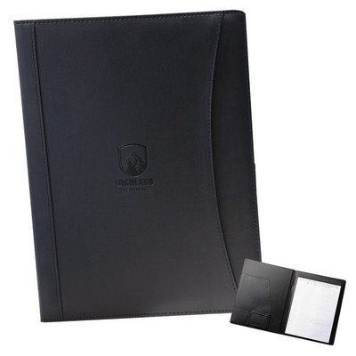 The Assistant Black Leather Portfolio